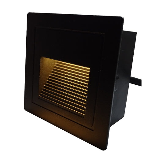 Aplique LED Empotrable para Nichos Cuadrado Luz Cálida