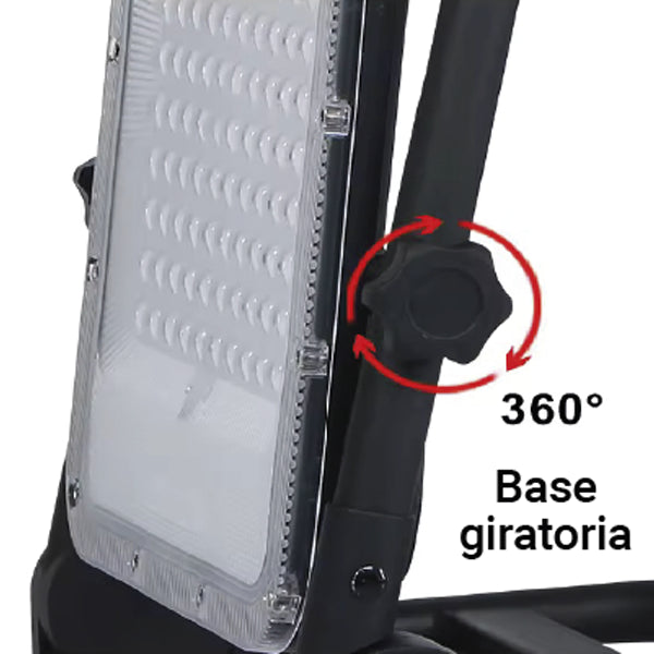 Reflector Recargable 100w Portátil