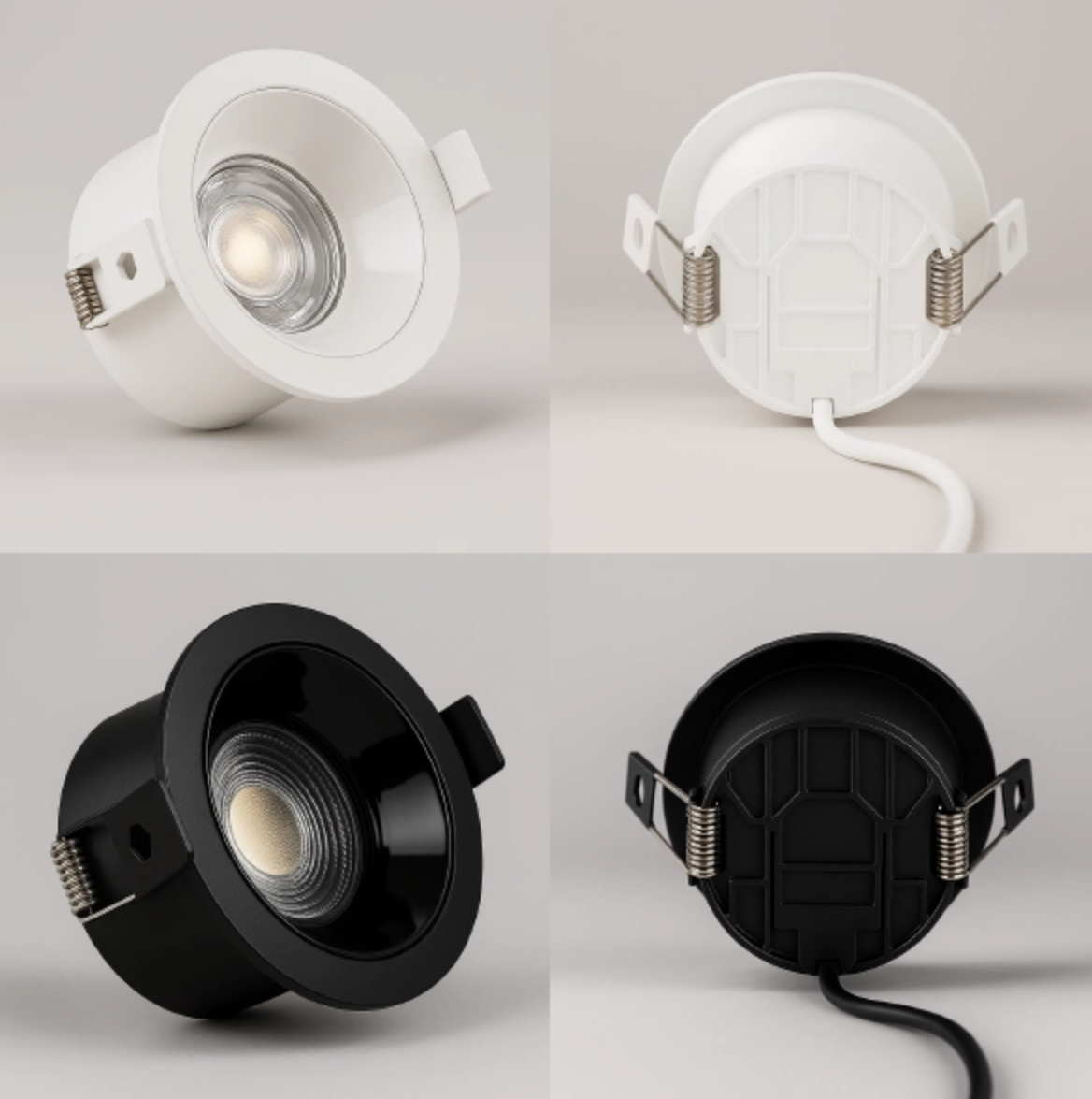 Bala Downlight LED 10W en Aluminio - 3 Tonos de Luz (3CCT)