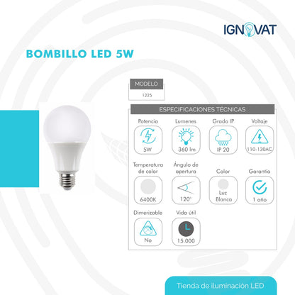 Bombillo Led Alta Eficiencia