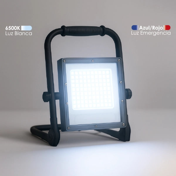 Reflector Recargable 100w Portátil