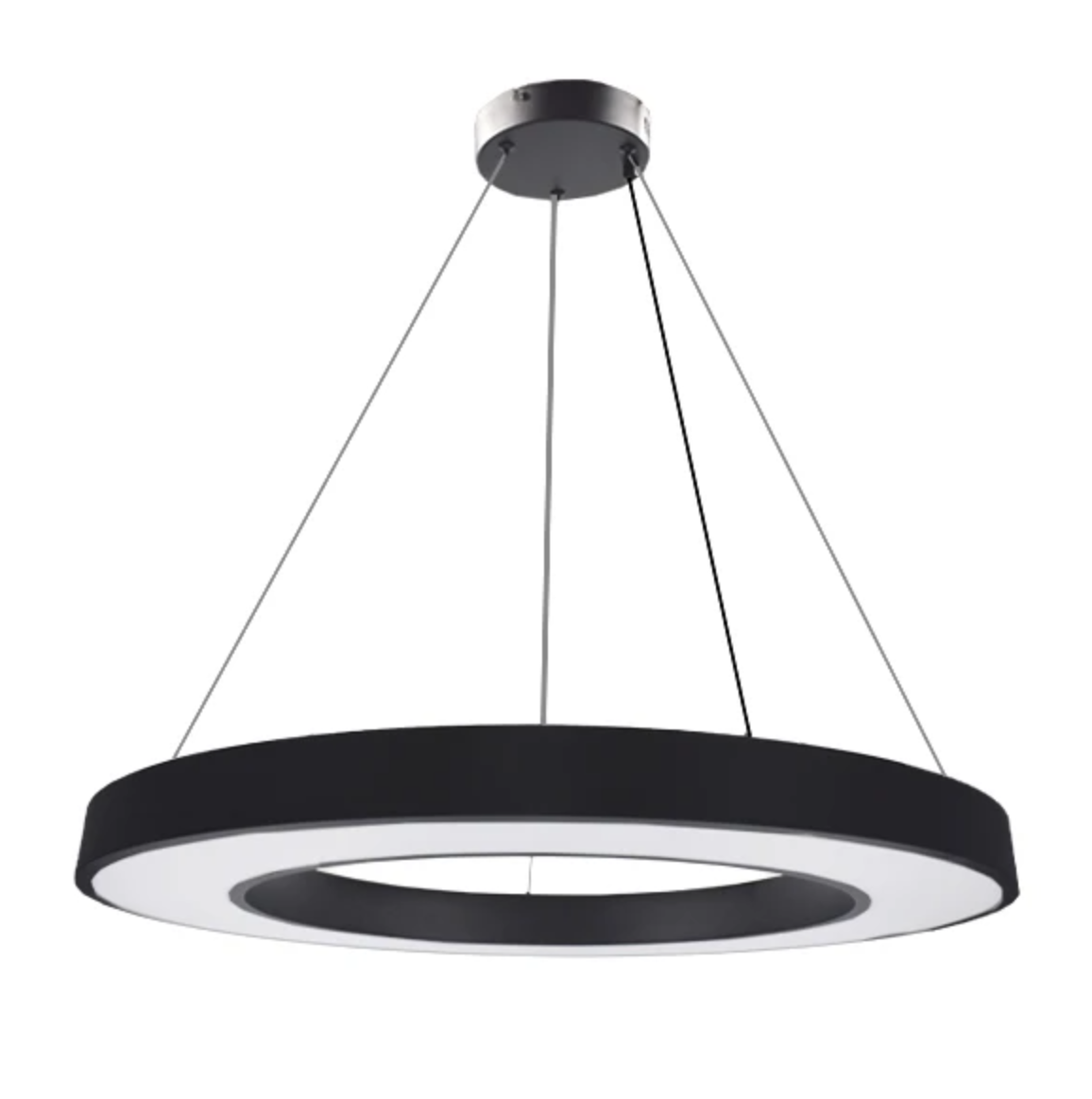 Lámpara Colgante LED Tipo Aro 60cm - 45W | Dimerizable, 3 Tonos de Luz y Control Remoto