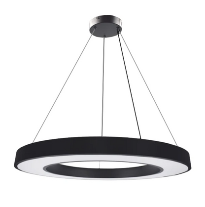 Lámpara Colgante LED Tipo Aro 60cm - 45W | Dimerizable, 3 Tonos de Luz y Control Remoto
