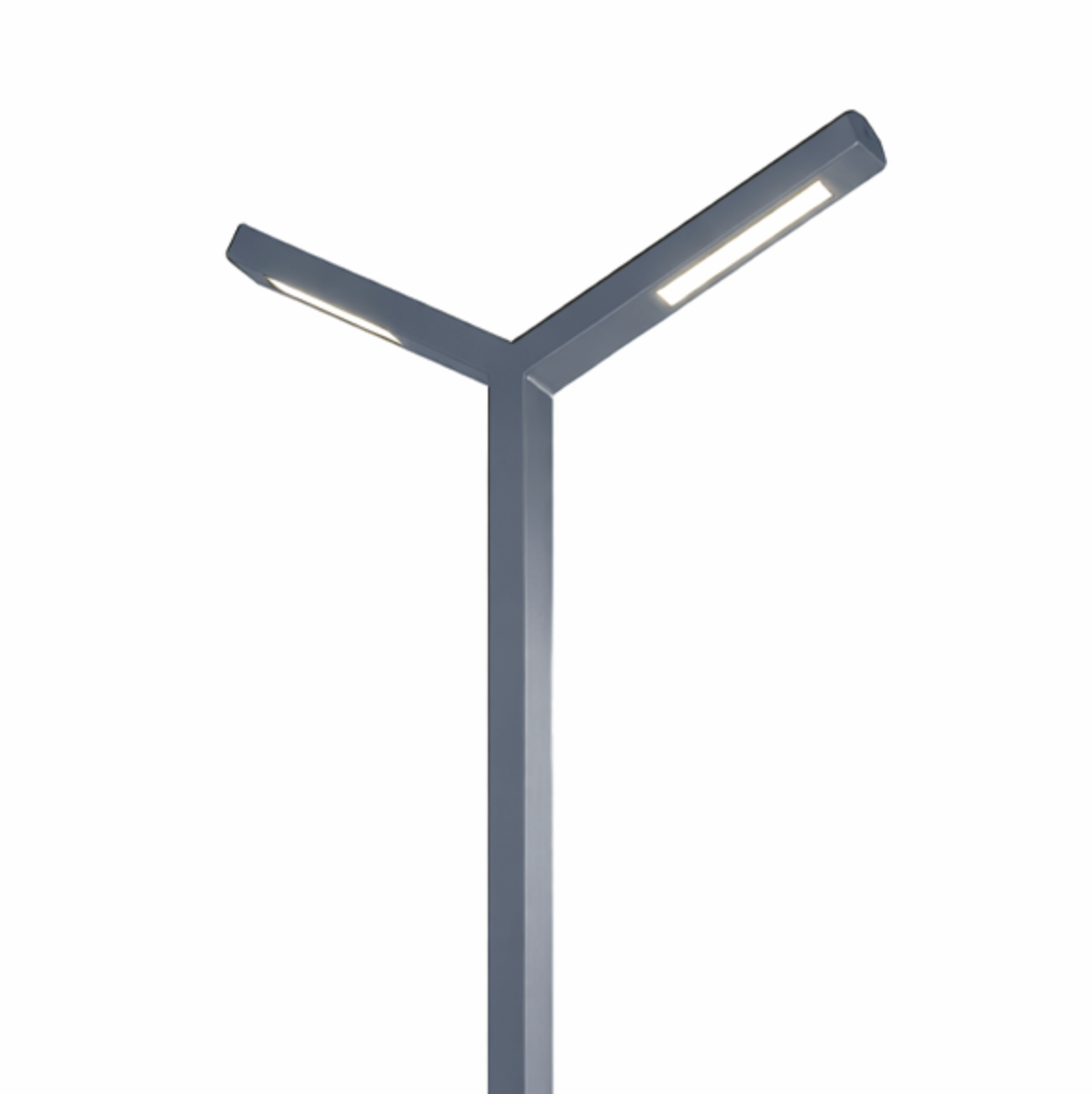 Lámpara Exterior LED Doble Salida 2x30W - Luz Neutra 4000K | Diseño Arquitectónico en Y
