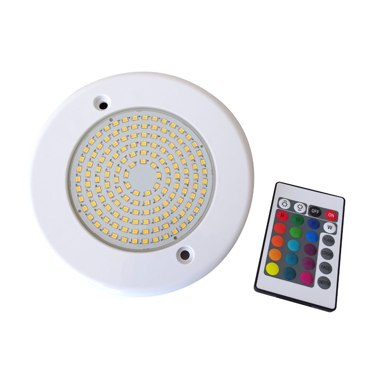 Luz LED sumergible para piscina moderna