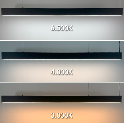 Luminaria lineal LED 3 CCT 42W