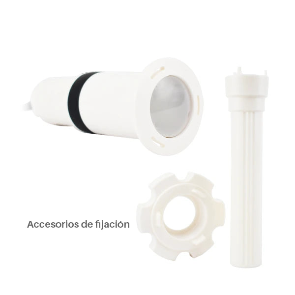 Luminaria Sumergible de 6w para boquilla de 1.5" Luz RGB+WW