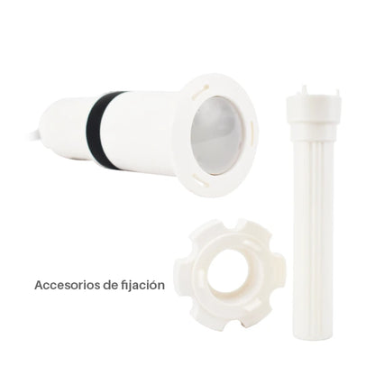 Luminaria Sumergible de 6w para boquilla de 1.5" Luz RGB+WW