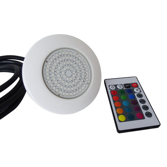 Luminaria Subacuática de 8W en ABS - Iluminación RGB Sumergible para Piscina y Jacuzzi