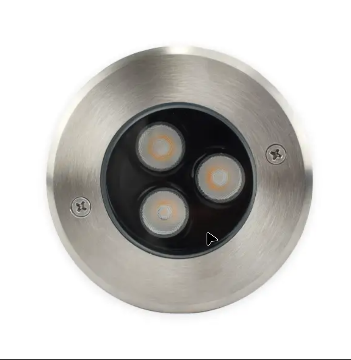 Luminaria Sumergible LED 3W en Acero inoxidable Luz RGB Para Piscina y Jacuzzi