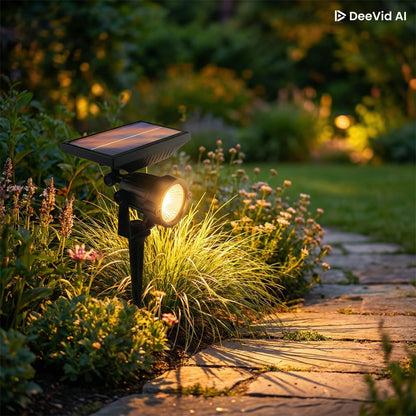 Estaca Solar LED 5w Luz Cálida